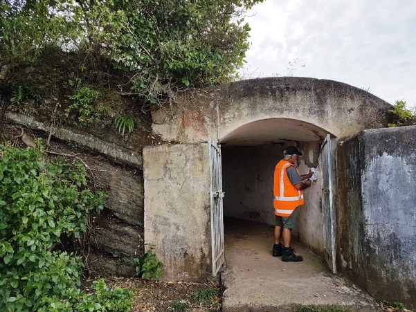 Graffiti Removal from Heritage Site